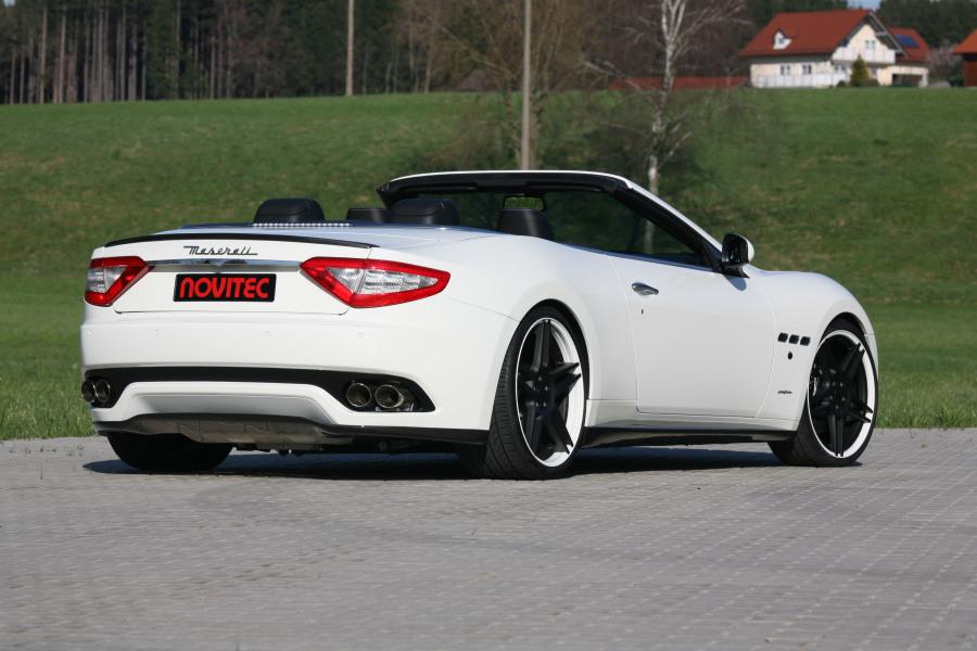  Maserati GranCabrio Tridente by Novitec Rosso 2011 года  (фото 33 из 51)